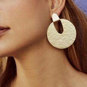 Kendra Scott Diane Statement Earrings in Rose Gold
